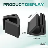 golf cart windshield top clips